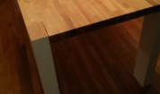 building a dinning room table